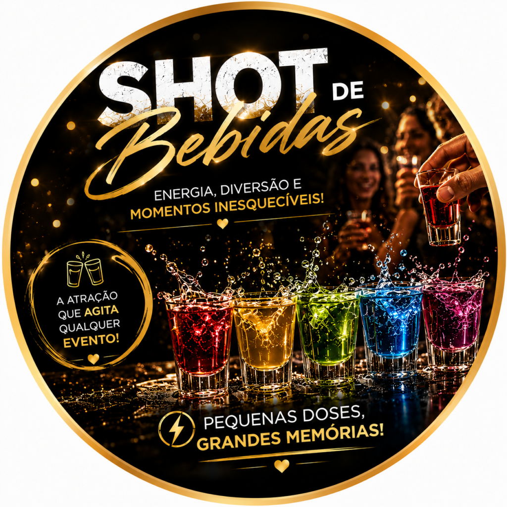 Shot de Bebidas para Empresas Centro
